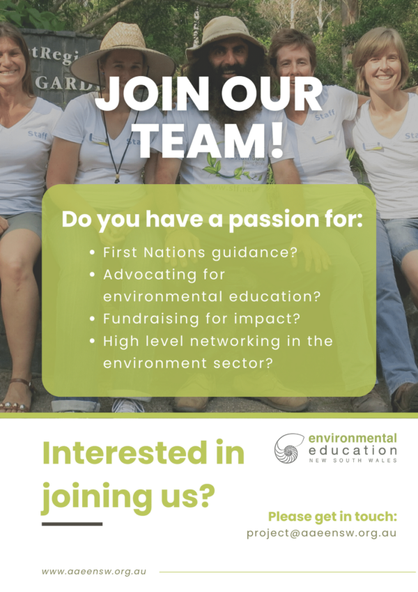 Join our team flyer