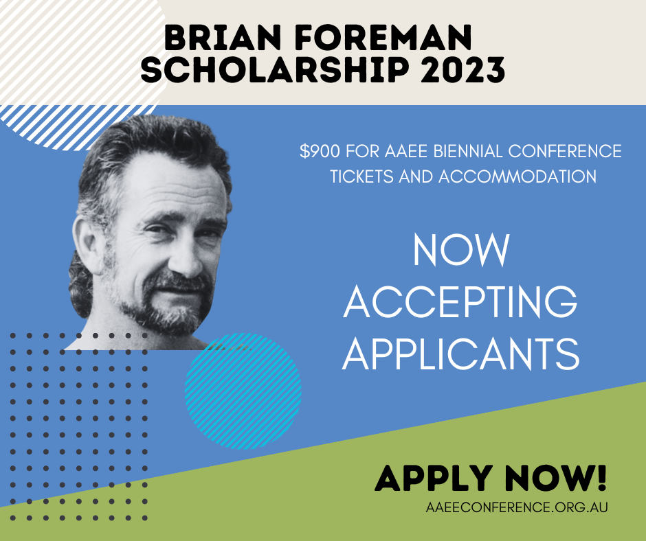 Brian Foreman Scholarship 2023 graphic