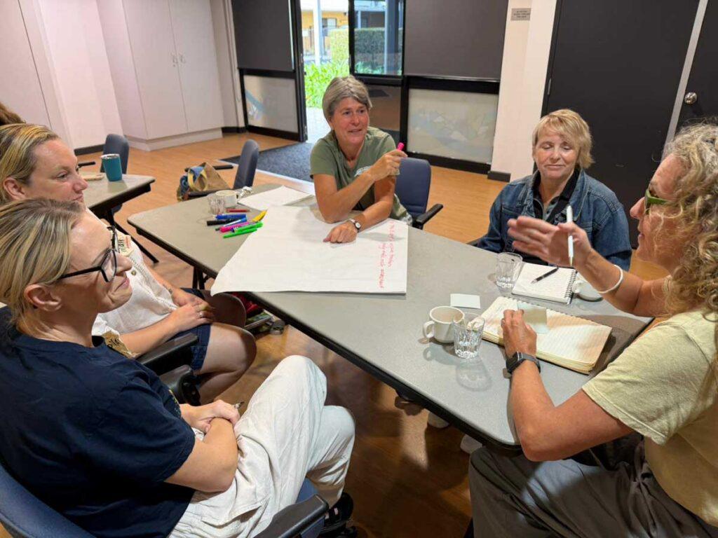 Illawarra Region educators brainstoriming illawarra group